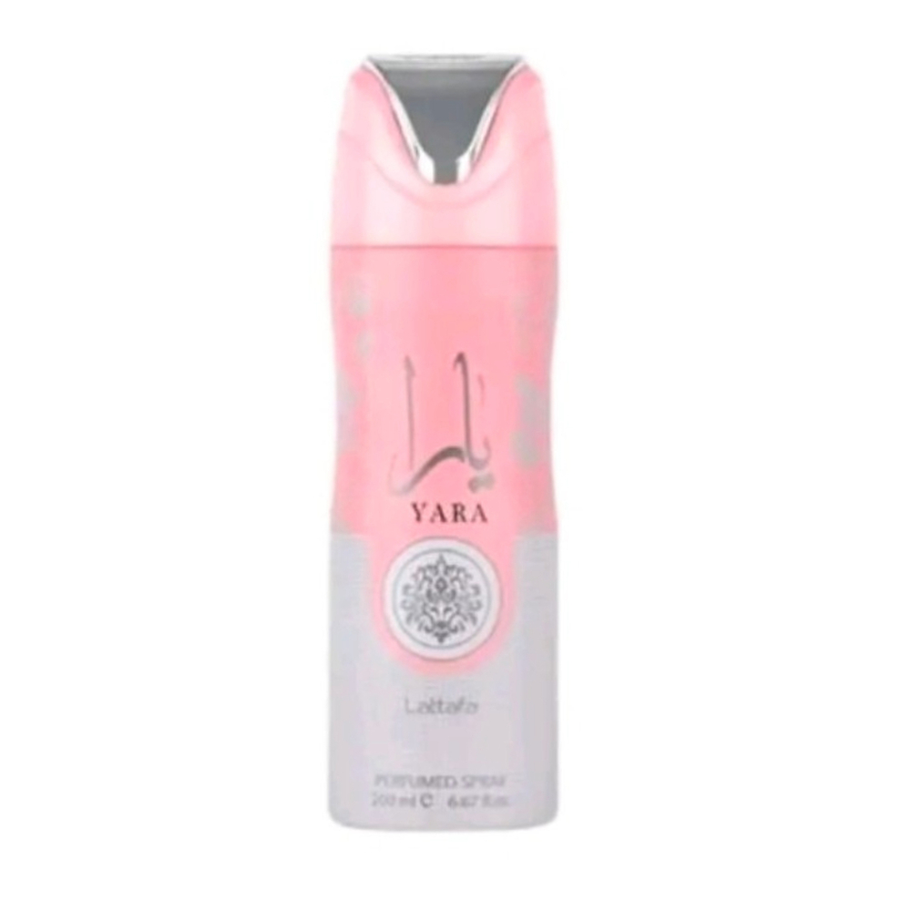 Lattafa Yara Perfumed Deodorant Spray for Unisex, 6.67 Ounce